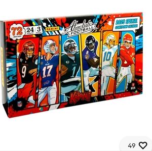 2025 Panini Absolute Football KABOOM! Special  Countdown Calendar Box NFL